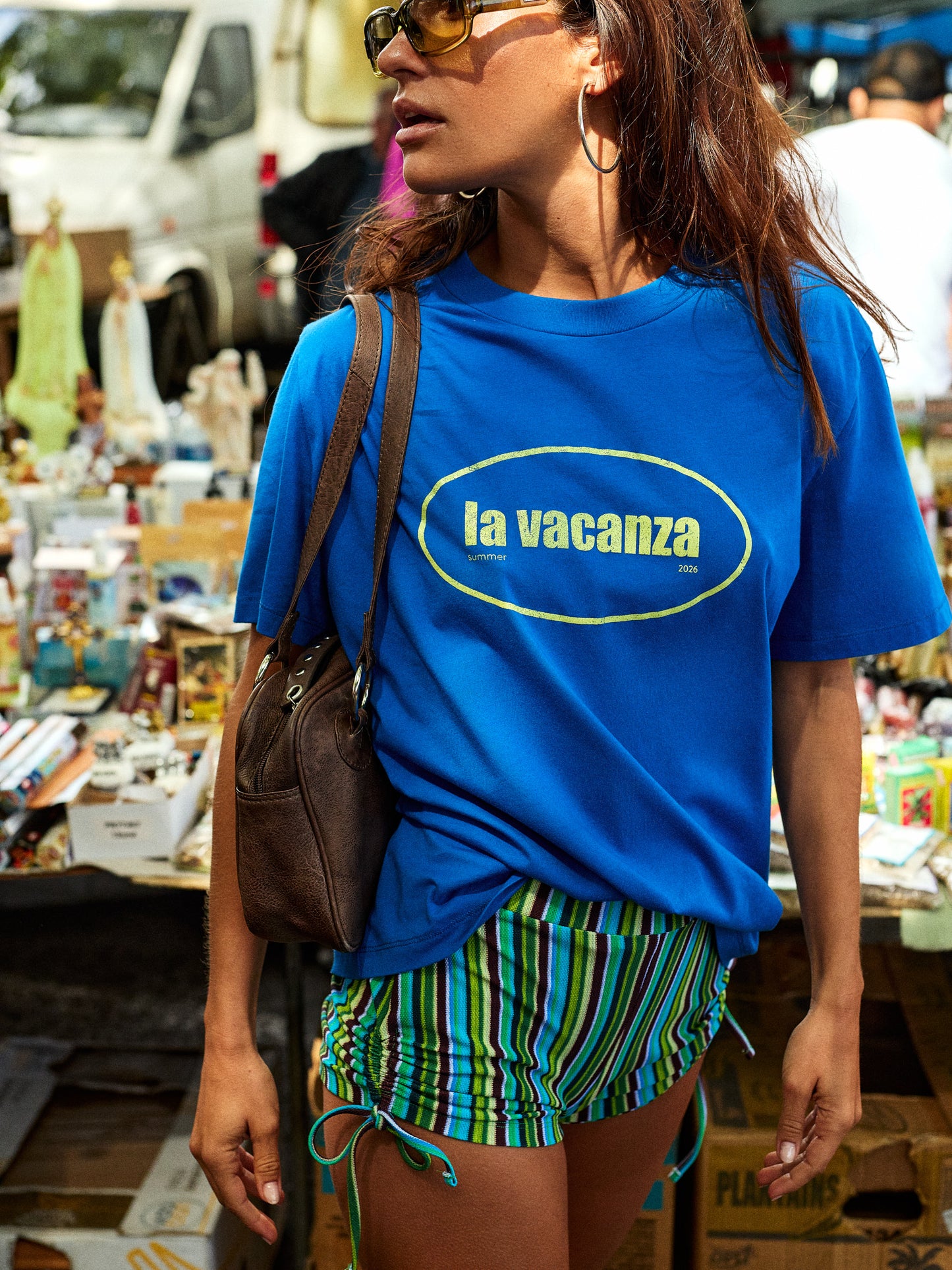 LA VACANZA T-SHIRT | AMALFI BLUE