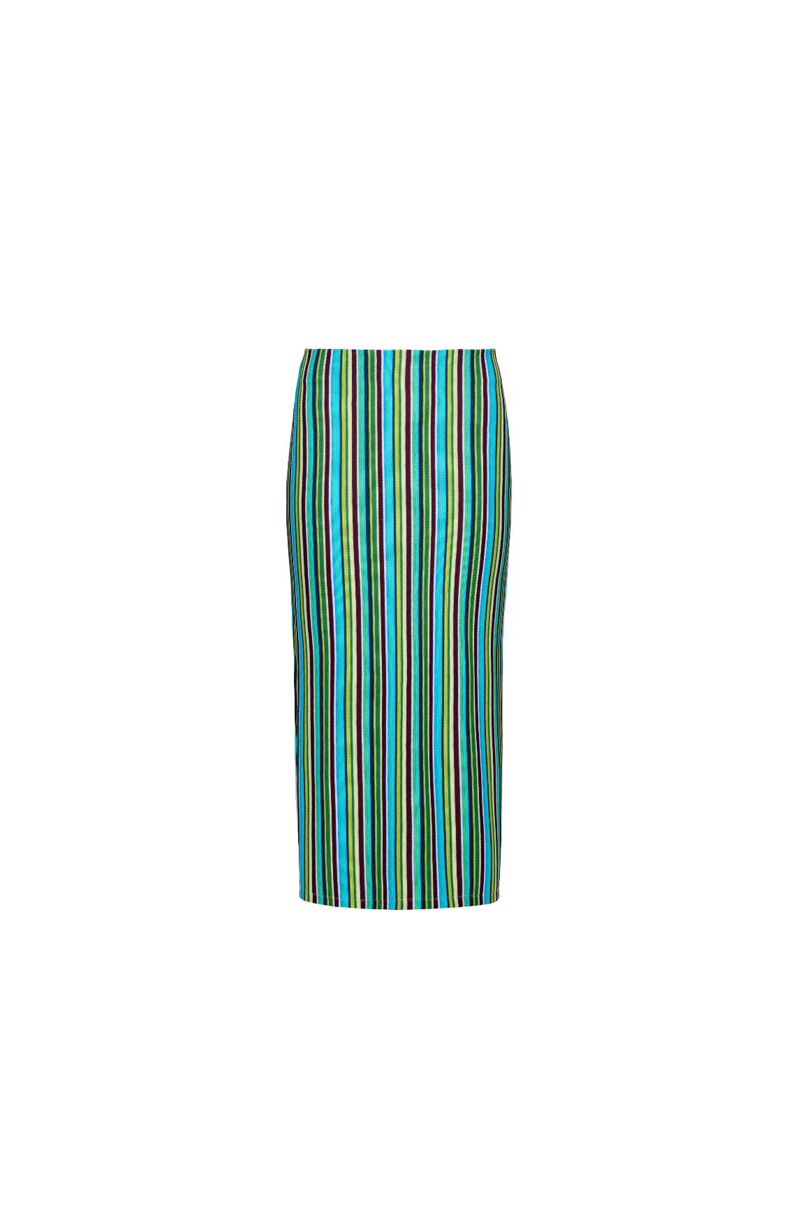 LUNA SKIRT | GREEN STRIPES
