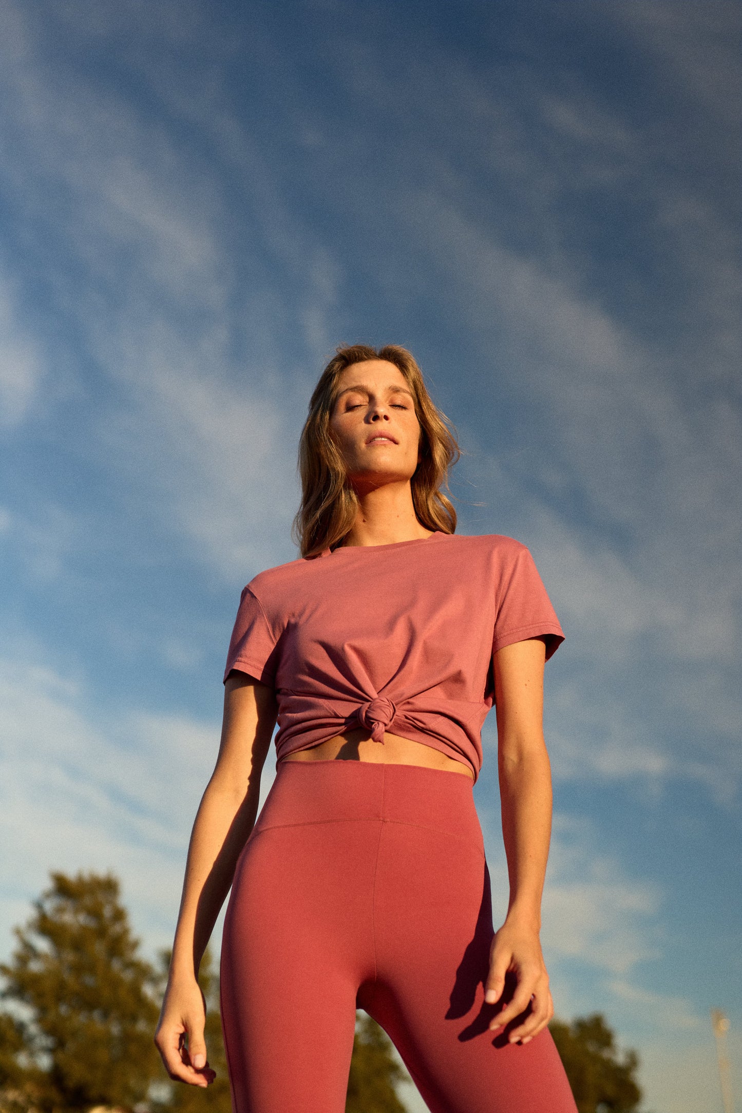 ESSENTIAL TEE | BERRY PINK