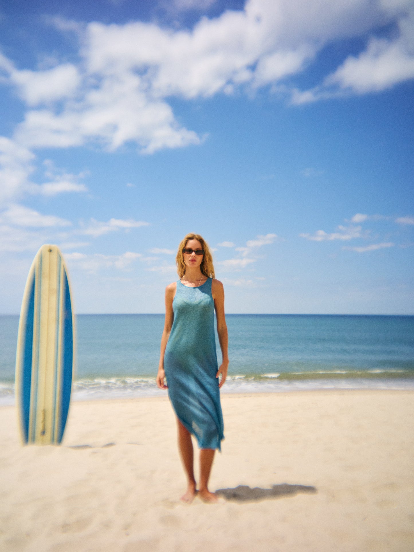 BBQ DRESS | STAR SPANGLED BLUE