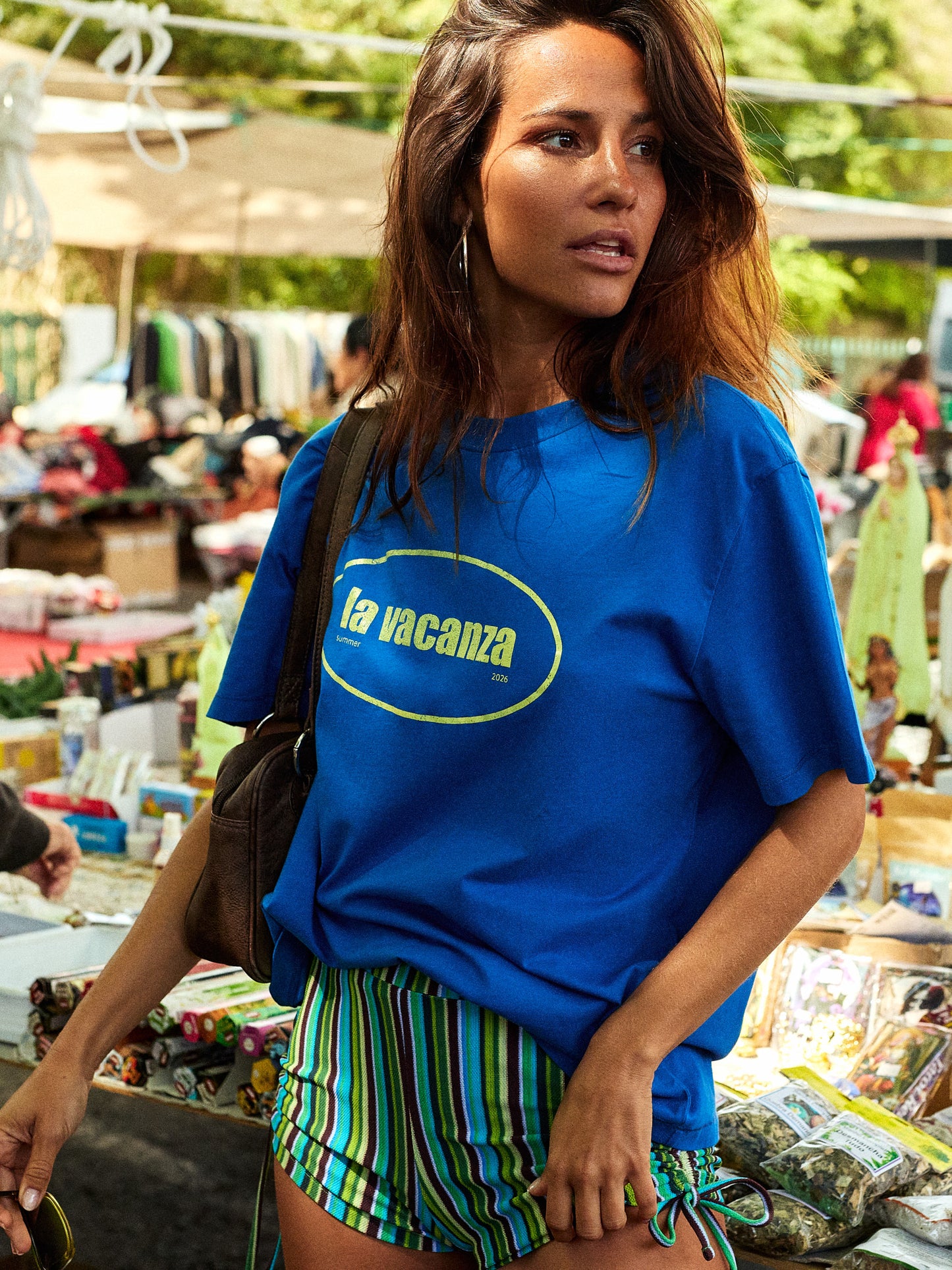 LA VACANZA T-SHIRT | AMALFI BLUE
