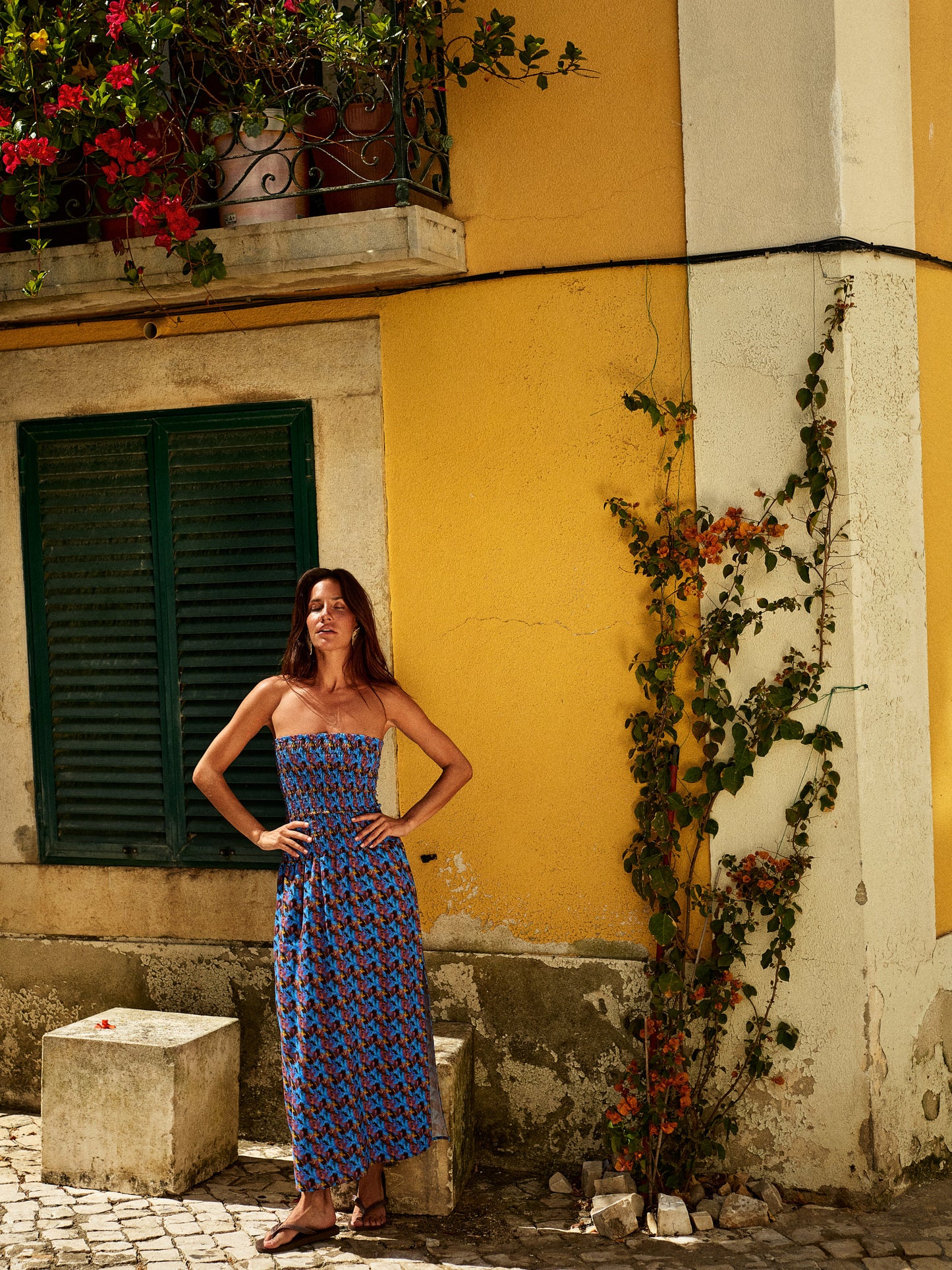 RAGAZZA DRESS | FIORE BLUE