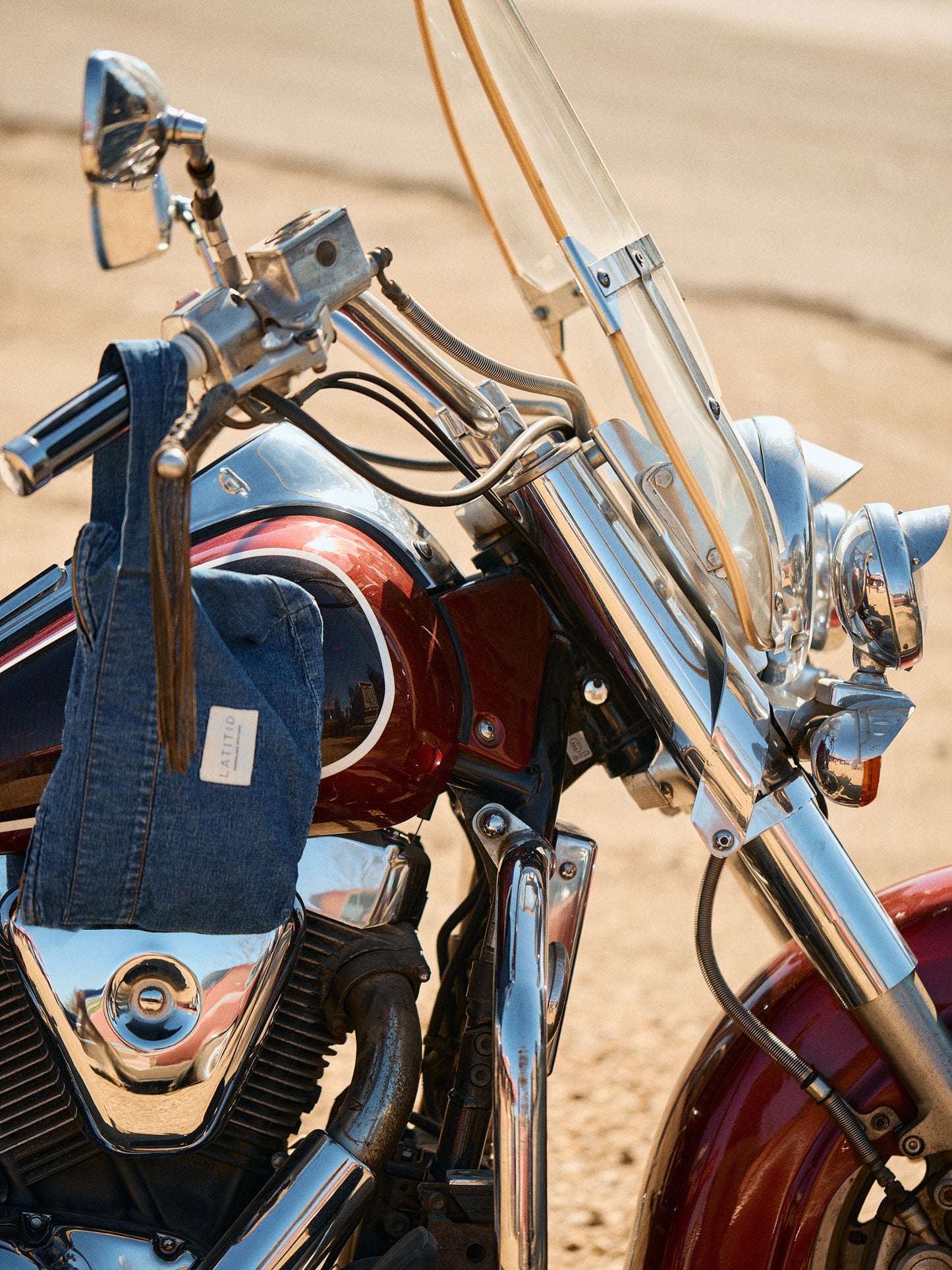 SADDLE UP POUCH | BLUE DENIM