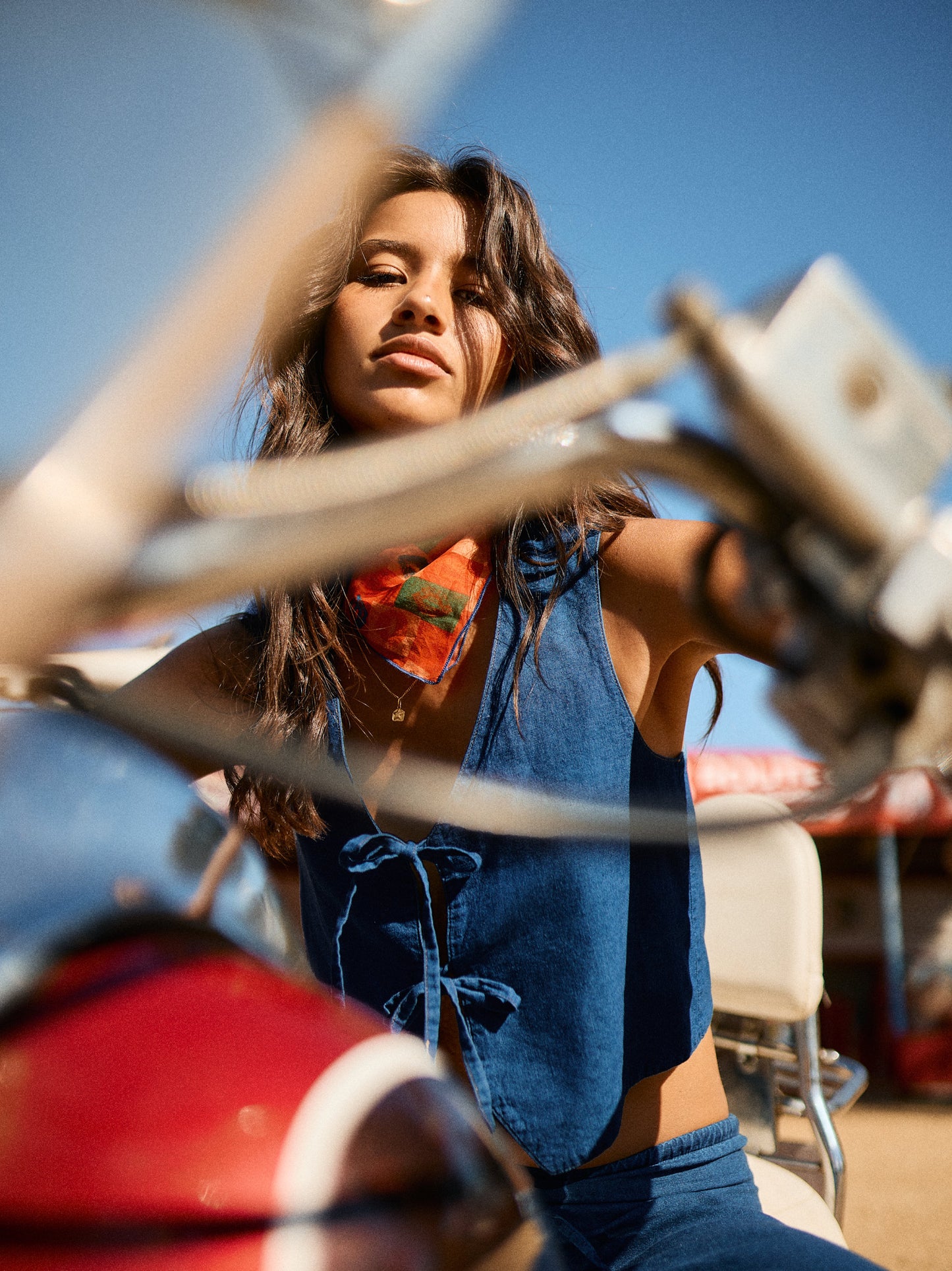RANCHER'S VEST | BLUE DENIM