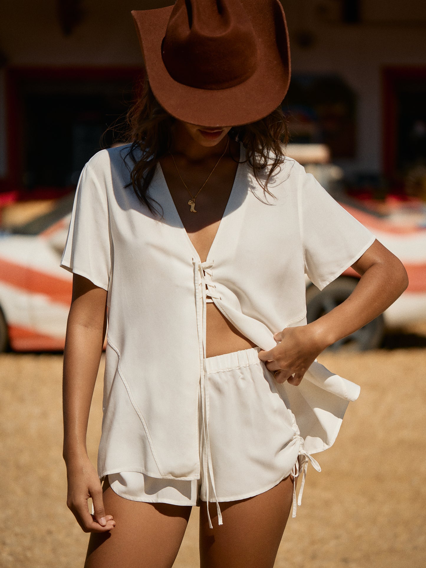 COUNTRY BLOUSE | SALTY WHITE