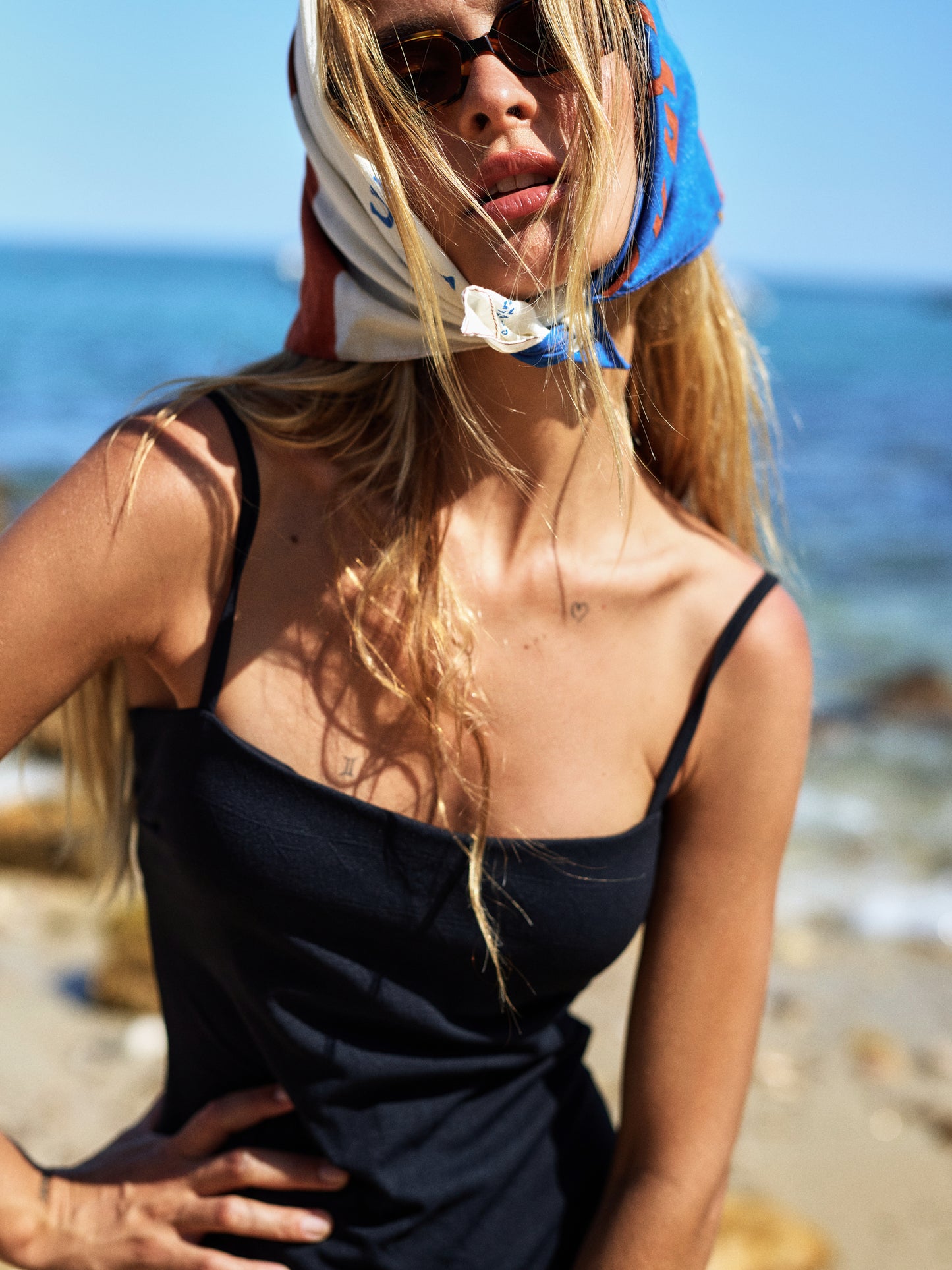 IL HANAE ONE-PIECE SWIMSUIT | MIDNIGHT BLACK