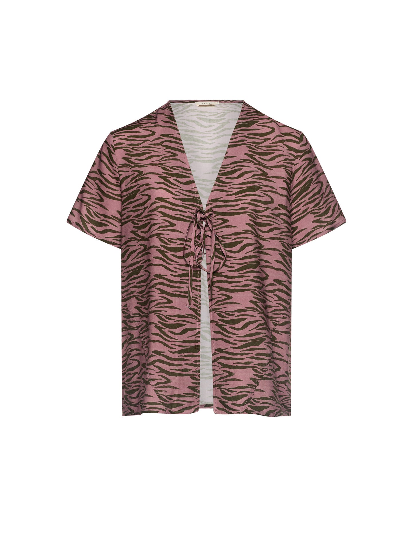 COUNTRY BLOUSE | DARK ROSE ZEBRA