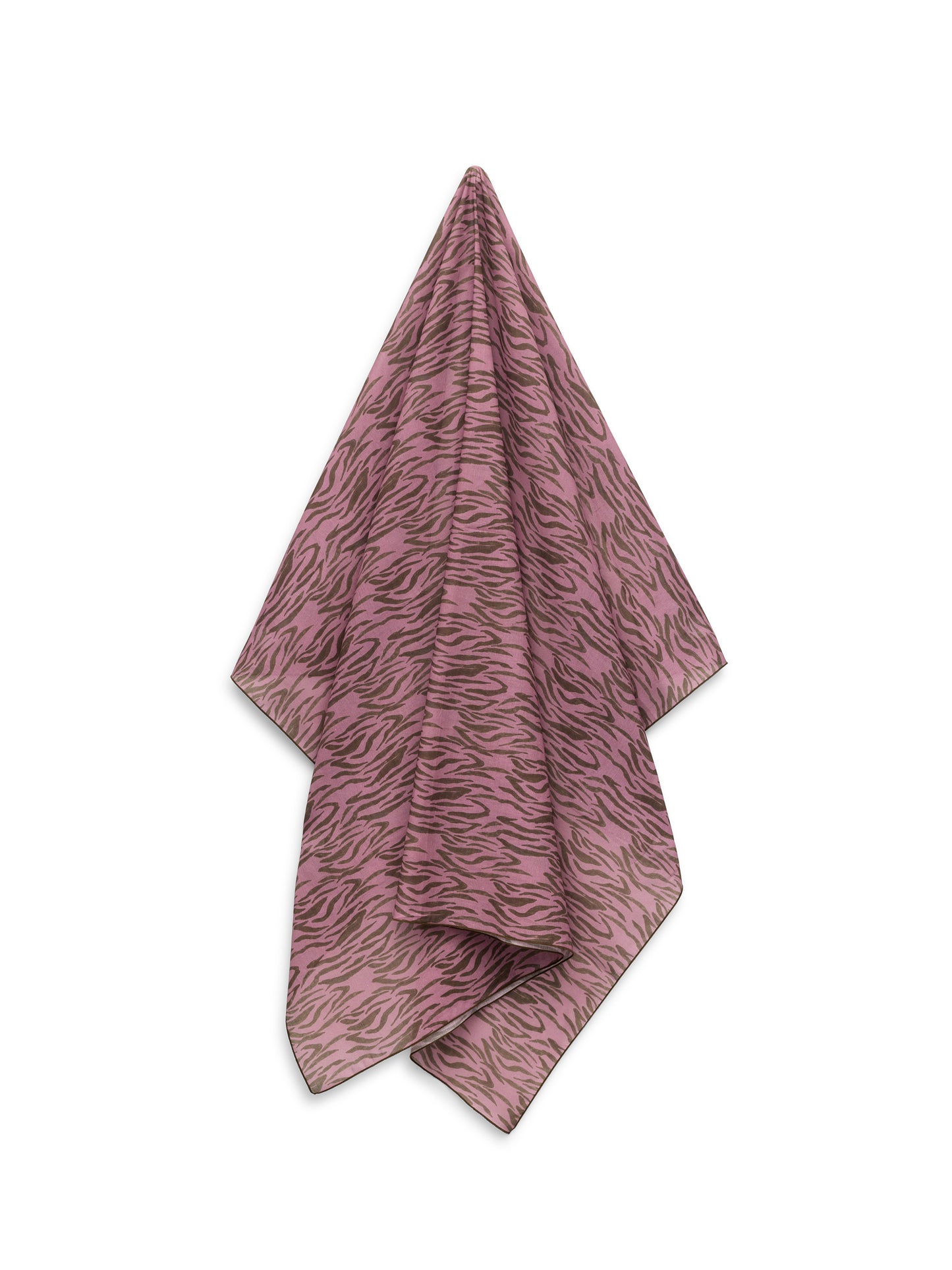 POOL PARTY PAREO WRAP | DARK ROSE ZEBRA
