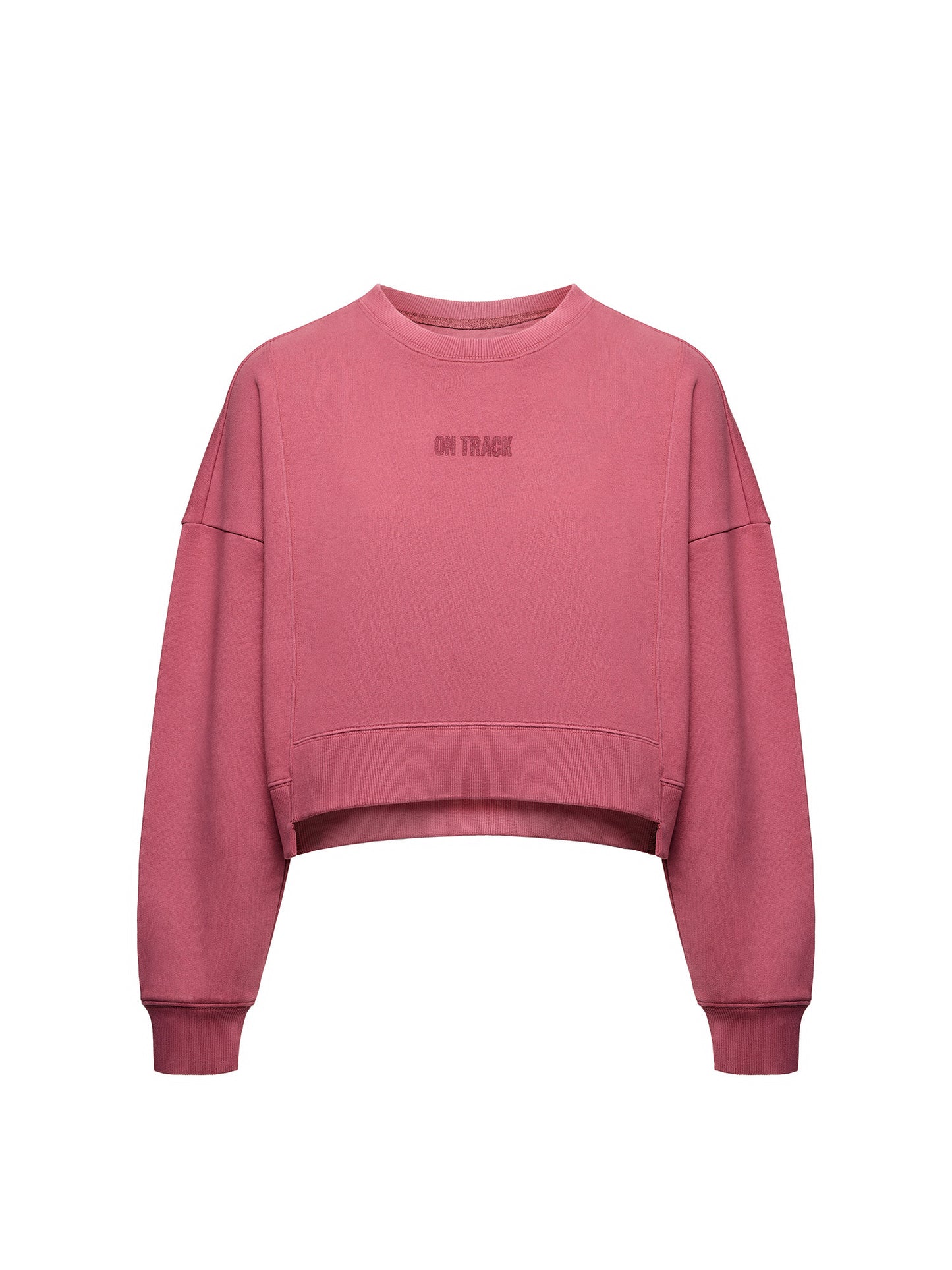 ON TRACK SWEATER | BERRY PINK
