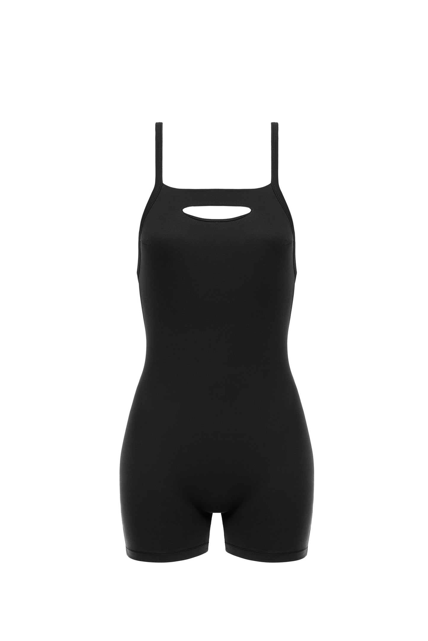 ALL SET SHORT JUMPSUIT | MIDNIGHT BLACK