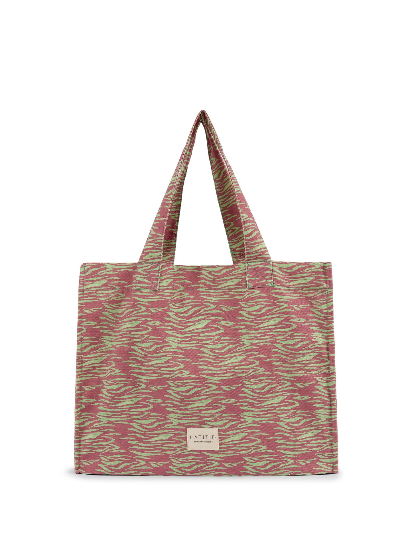 WILD WEST TOTE BAG | ELECTRIC ZEBRA